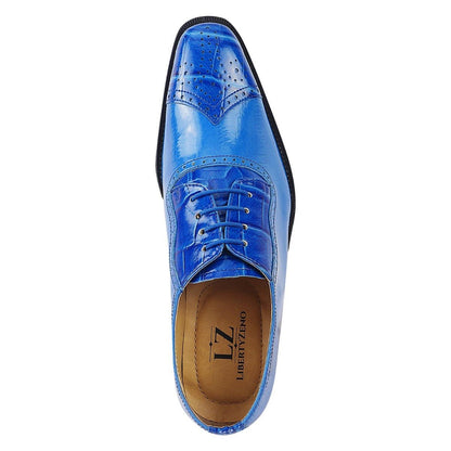 Henley Genuine Leather Oxford Style Brogue Dress Shoes Shoes by Libertyzeno – Don't Panic Shoes