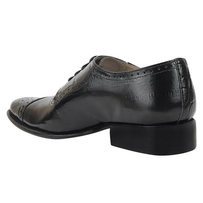 Henley Genuine Leather Oxford Style Brogue Dress Shoes Shoes by Libertyzeno – Don't Panic Shoes