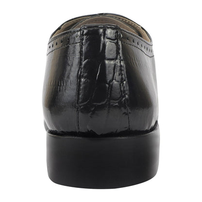 Henley Genuine Leather Oxford Style Brogue Dress Shoes Shoes by Libertyzeno – Don't Panic Shoes