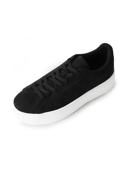 Hero | Black Suede Sneakers by J.Adams – Don't Panic Shoes