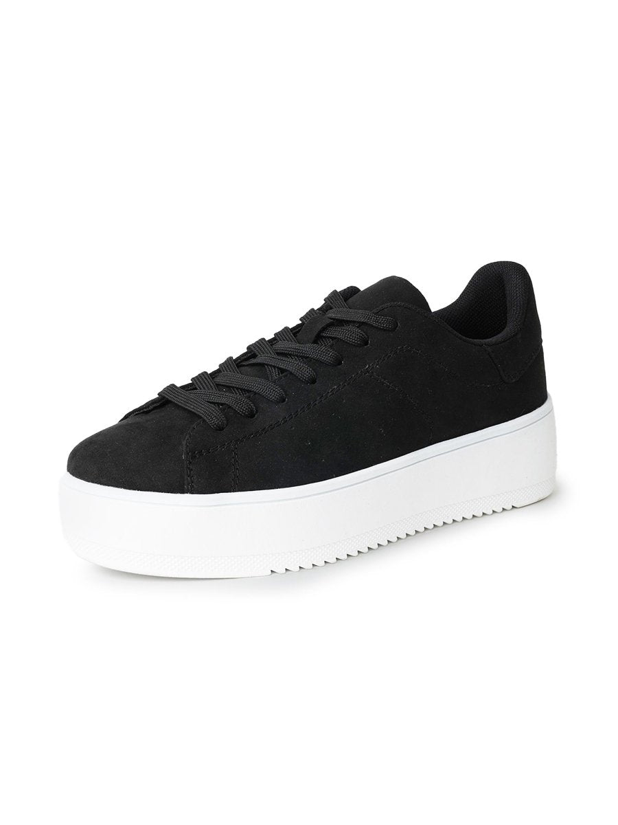 Hero | Black Suede Sneakers by J.Adams – Don't Panic Shoes