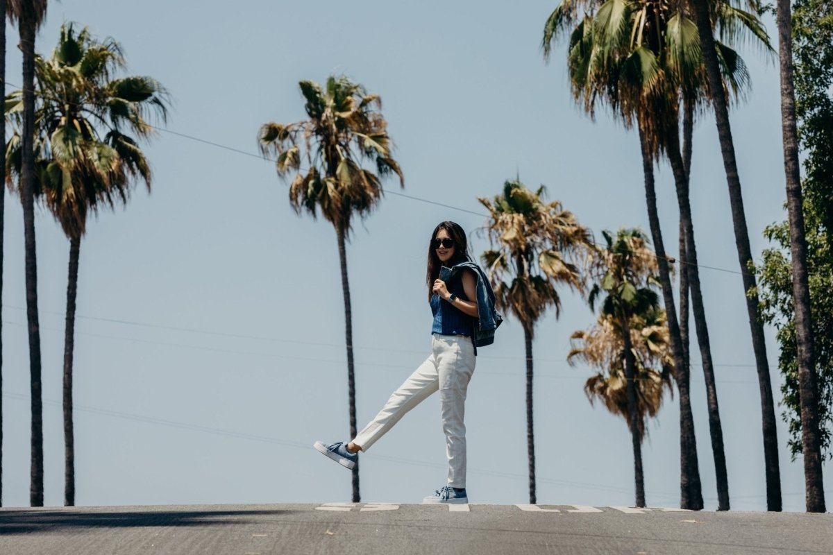 Hero | Dusty Blue Sneakers by J.Adams – Don't Panic Shoes