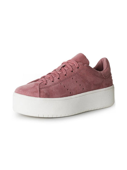 Hero | Dusty Pink Suede Sneakers by J.Adams – Don't Panic Shoes