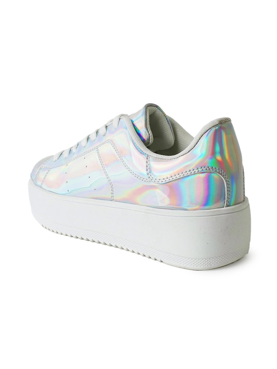Hero | Hologram Sneakers by J.Adams – Don't Panic Shoes