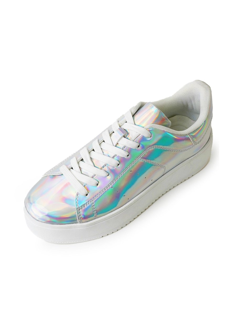 Hero | Hologram Sneakers by J.Adams – Don't Panic Shoes