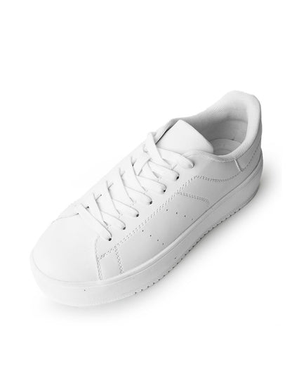 Hero | White Sneakers by J.Adams – Don't Panic Shoes