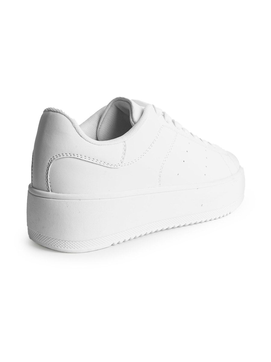 Hero | White Sneakers by J.Adams – Don't Panic Shoes