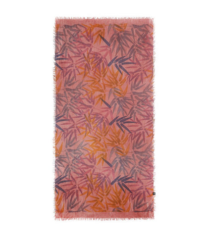 Hokusai Pattern Bamboo Fiber Vibrant Pink 74 Bamboo Scarves by Mar Soreli – Don't Panic Shoes