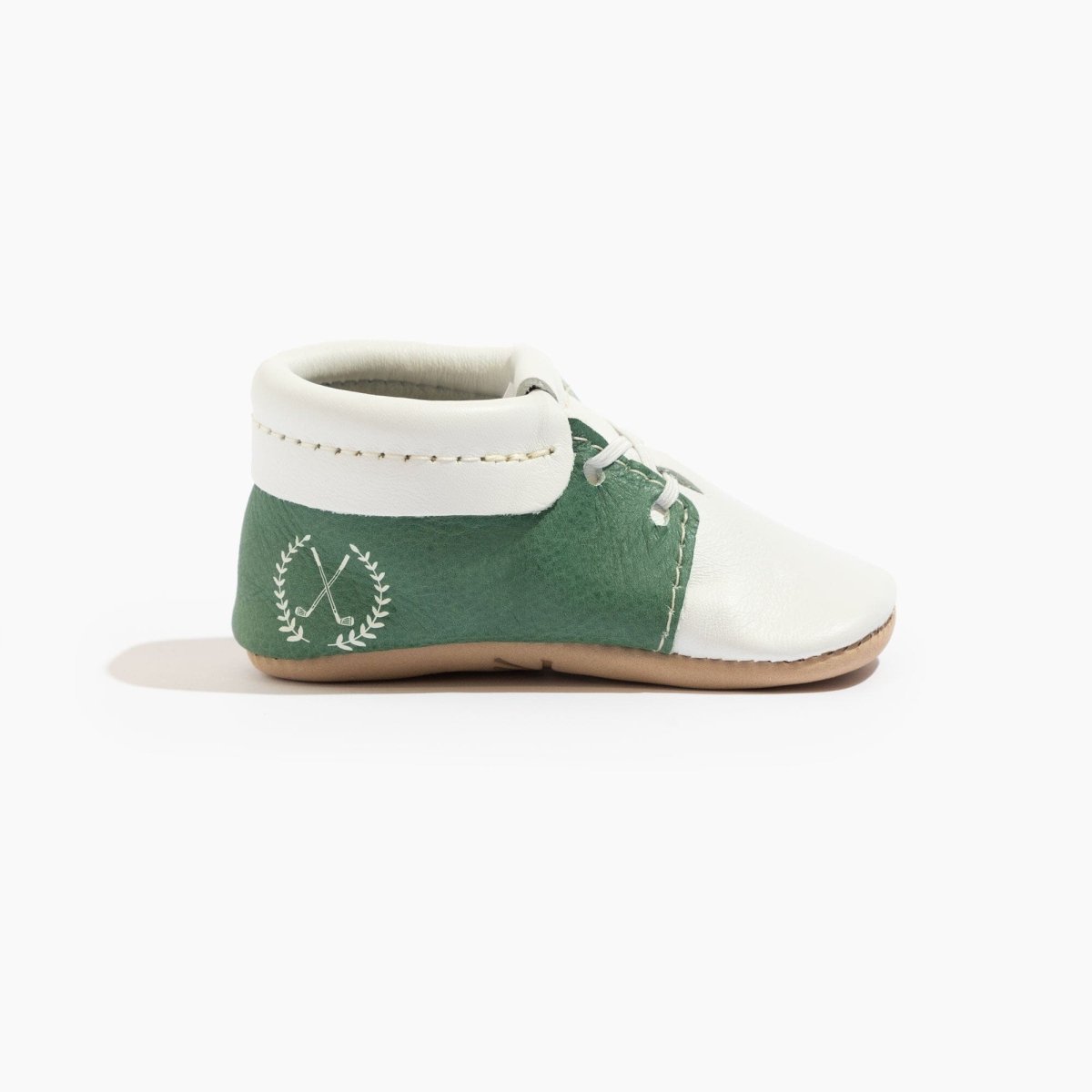 Hole - In - One Oxford Baby Shoe Oxford by Freshly Picked – Don't Panic Shoes