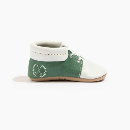Hole - In - One Oxford Baby Shoe Oxford by Freshly Picked – Don't Panic Shoes