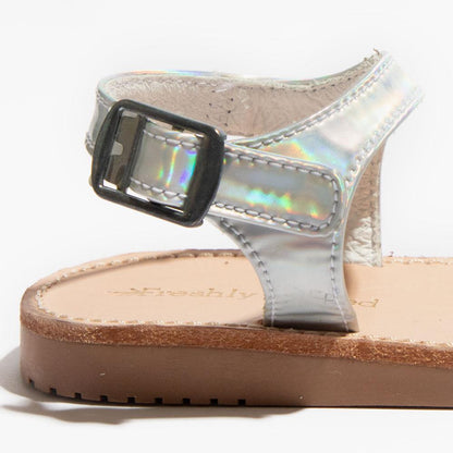 Holographic Bayview Bayview Sandal by Freshly Picked – Don't Panic Shoes