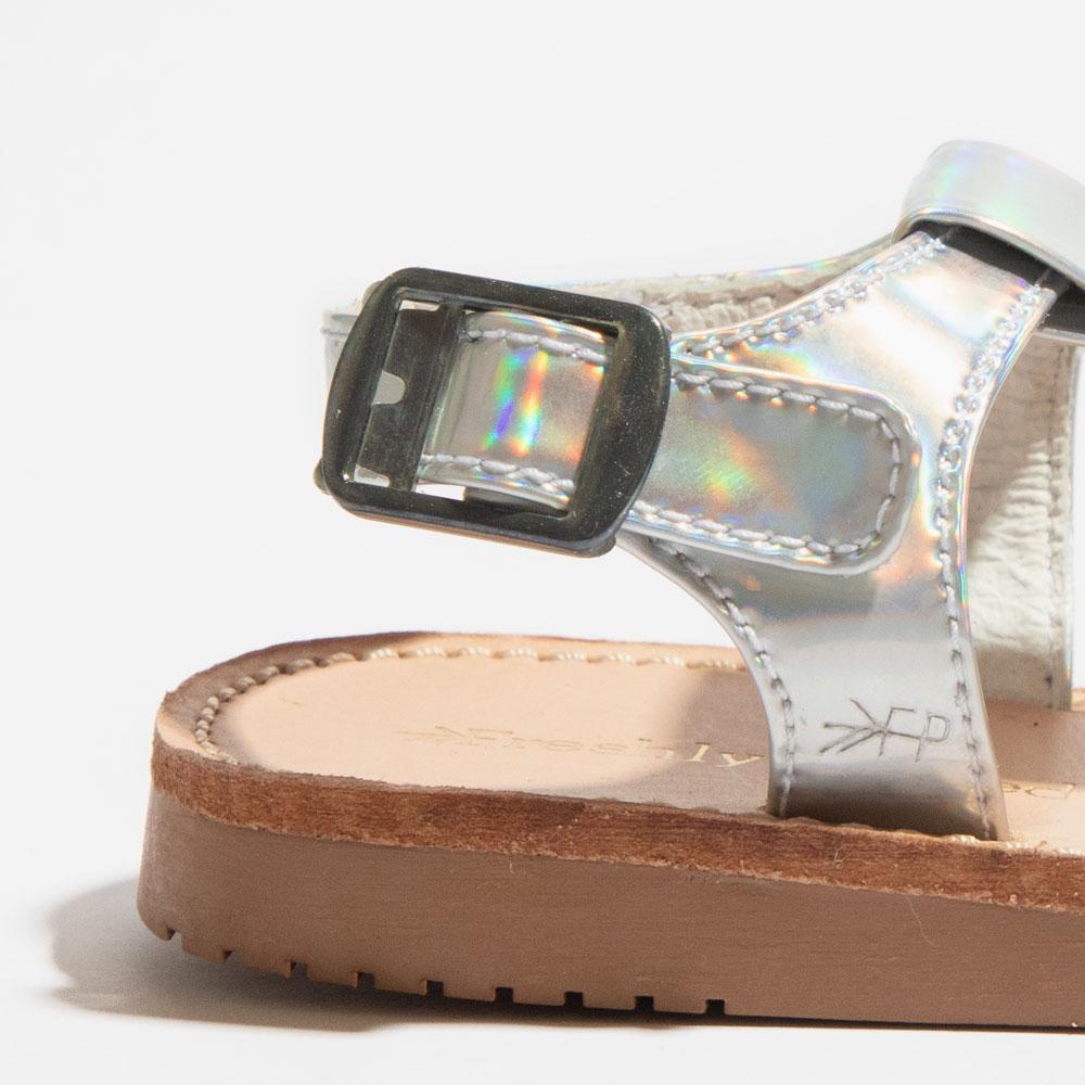 Holographic Bixby Bixby Sandal by Freshly Picked – Don't Panic Shoes