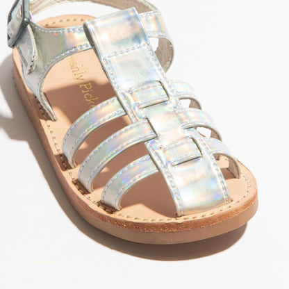 Holographic Bixby Bixby Sandal by Freshly Picked – Don't Panic Shoes