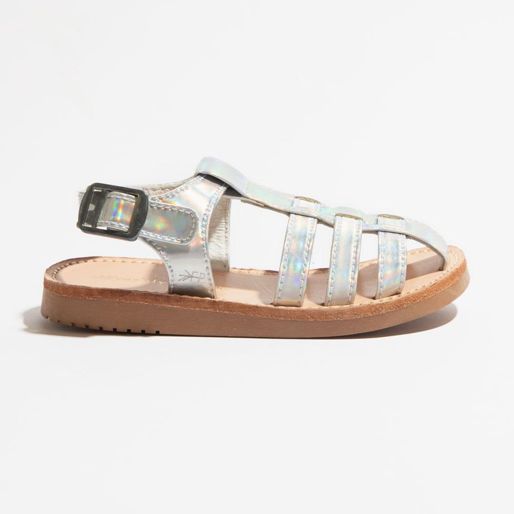 Holographic Bixby Bixby Sandal by Freshly Picked – Don't Panic Shoes