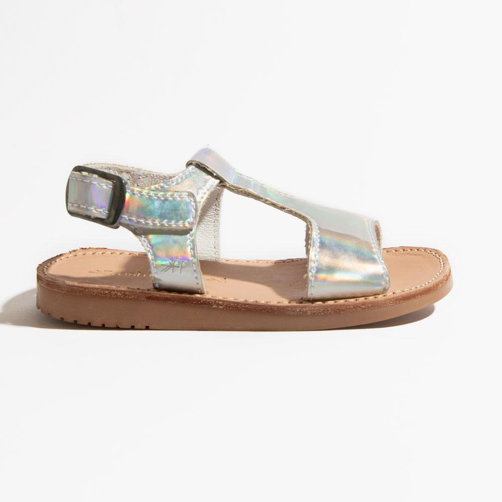 Holographic Malibu Malibu Sandal by Freshly Picked – Don't Panic Shoes