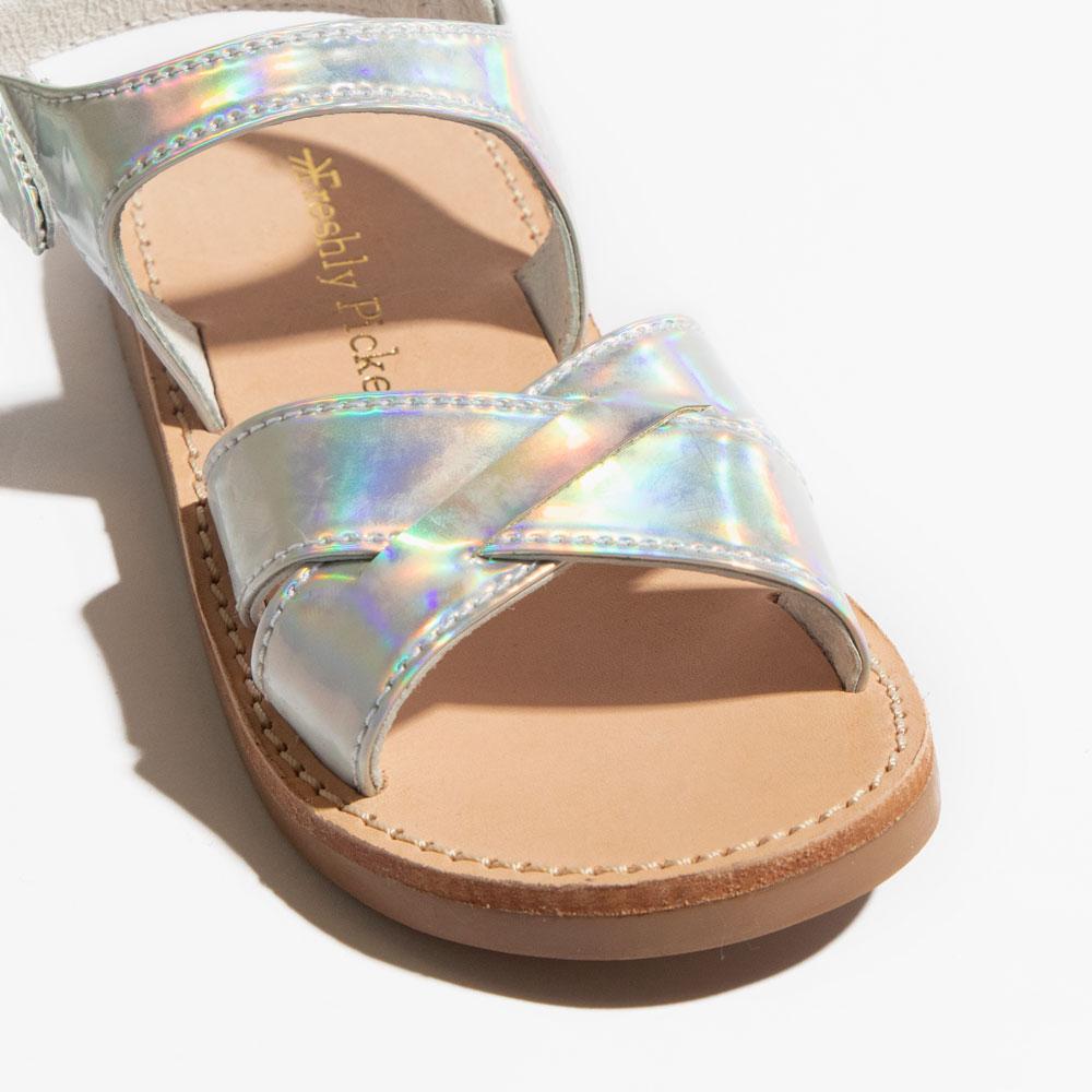 Holographic Saybrook Saybrook Sandal by Freshly Picked – Don't Panic Shoes