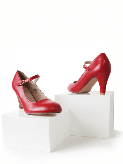 Honey | Red Heels by J.Adams – Don't Panic Shoes