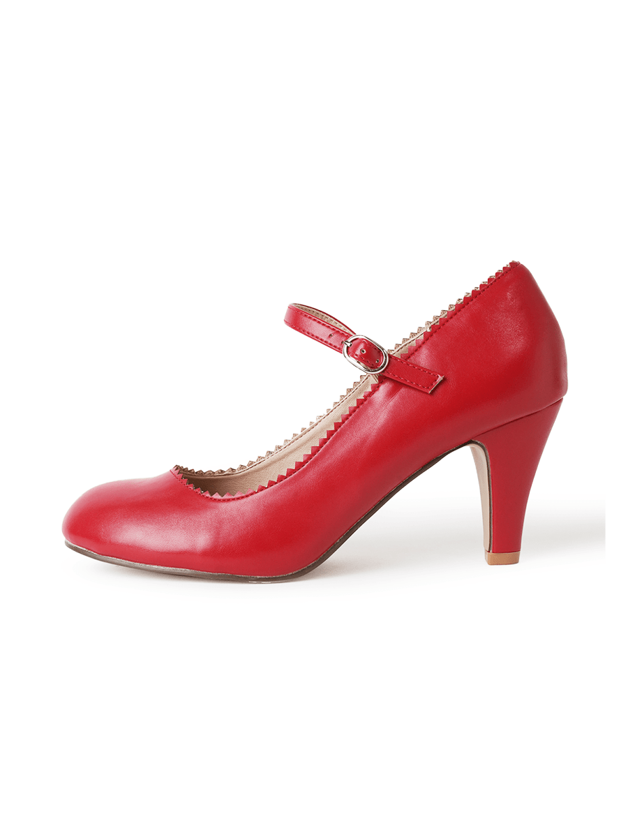 Honey | Red Heels by J.Adams – Don't Panic Shoes