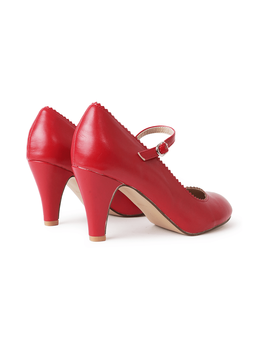 Honey | Red Heels by J.Adams – Don't Panic Shoes
