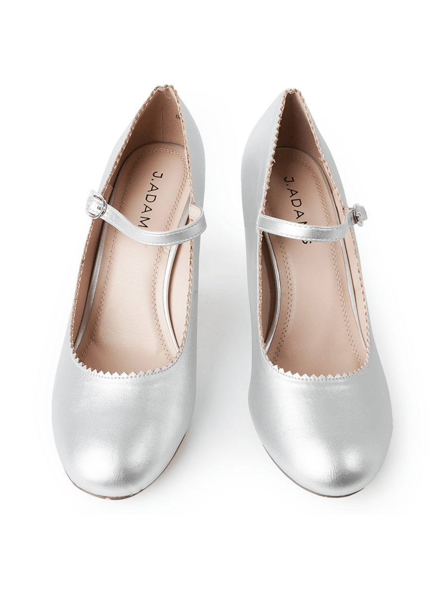 Honey | Silver Heels by J.Adams – Don't Panic Shoes