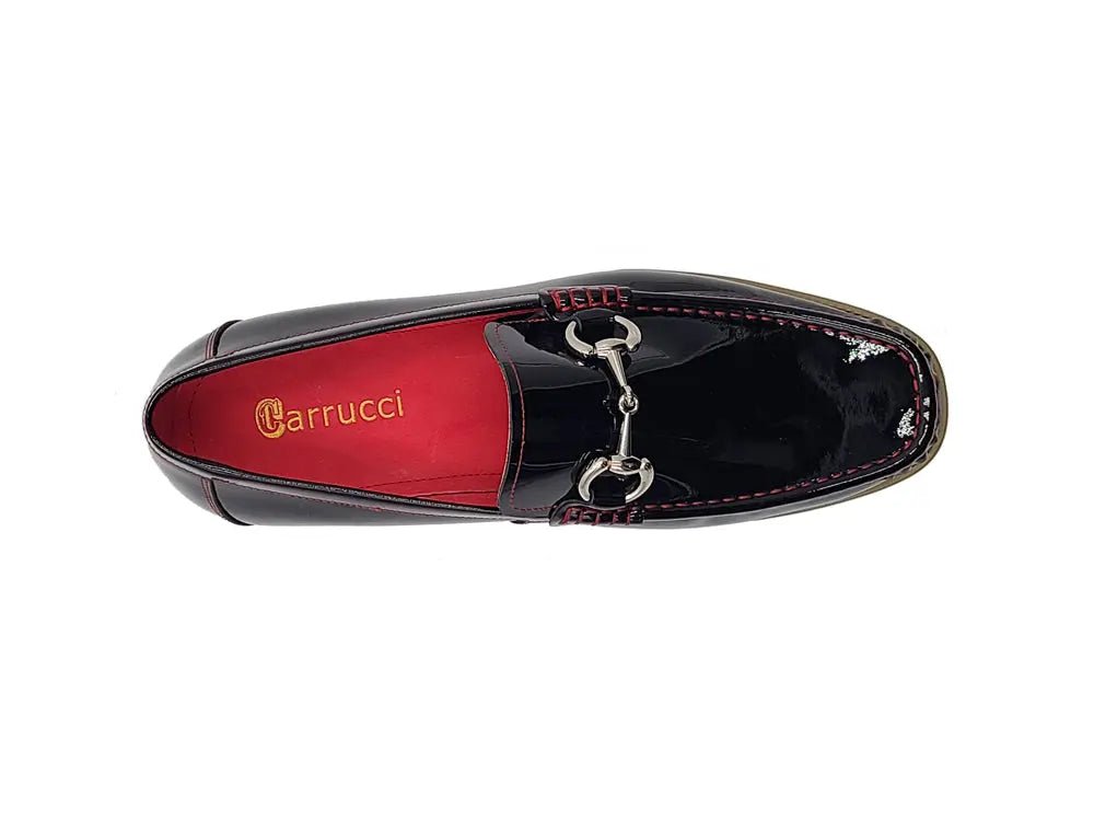 Horse Bit Lug Sole Loafer Leather Full Leather Lining Shoes by Carrucci Shoes – Don't Panic Shoes