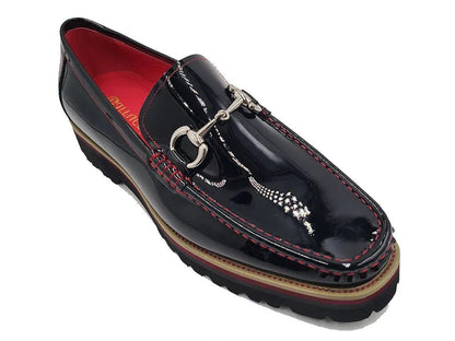 Horse Bit Lug Sole Loafer Leather Full Leather Lining Shoes by Carrucci Shoes – Don't Panic Shoes