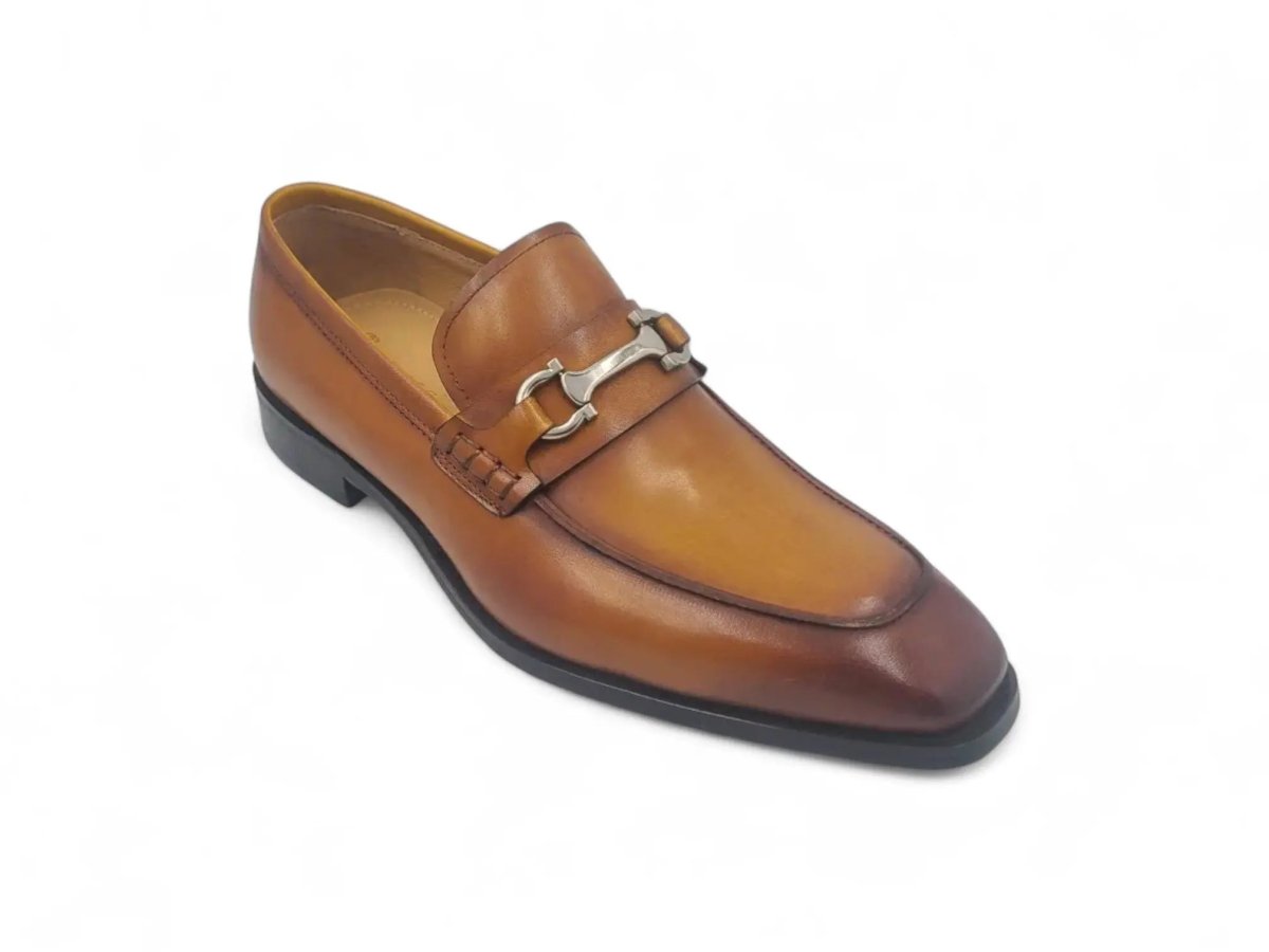 Horsebit Buckle Loafer Calf Leather Timeless Ks509 - 38 Shoes by Carrucci Shoes – Don't Panic Shoes