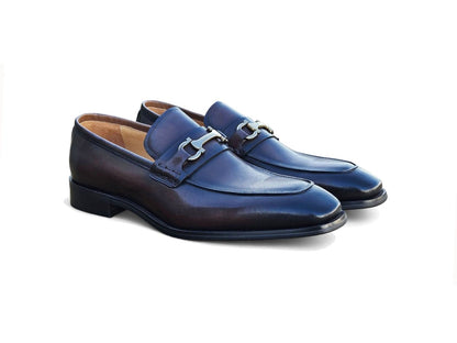 Horsebit Buckle Loafer Calf Leather Timeless Ks509 - 38 Shoes by Carrucci Shoes – Don't Panic Shoes