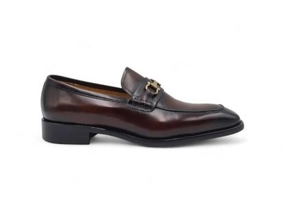Horsebit Buckle Loafer Calf Leather Timeless Ks509 - 38 Shoes by Carrucci Shoes – Don't Panic Shoes