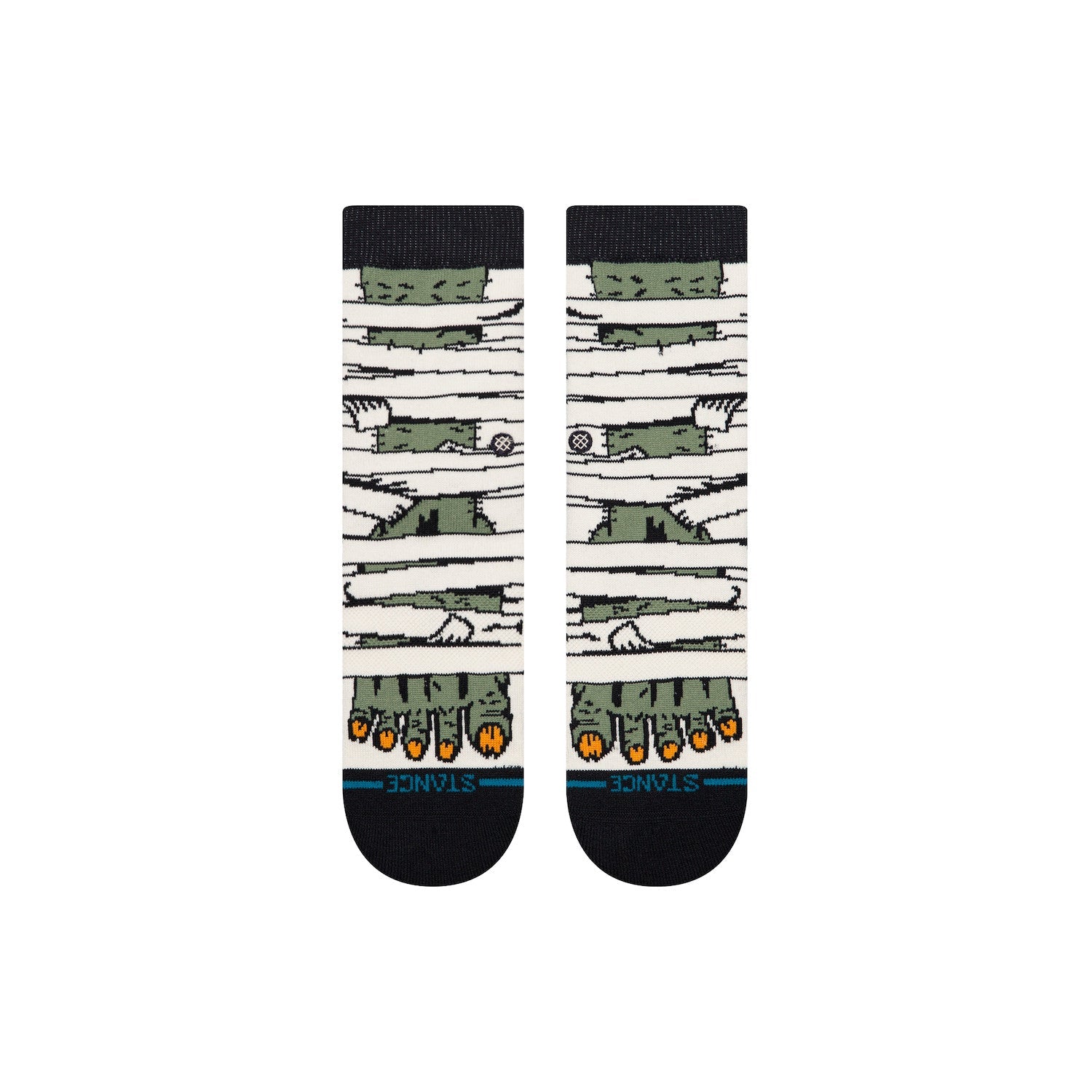 Stance Mummy Madness Kids Crew Socks - Canvas