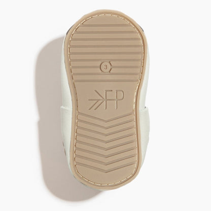 Ice Ice Baby Bow Baby Shoe Bow Mocc by Freshly Picked – Don't Panic Shoes