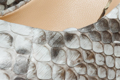 The Queen Natural Pythn Leather Pump Women Shoe