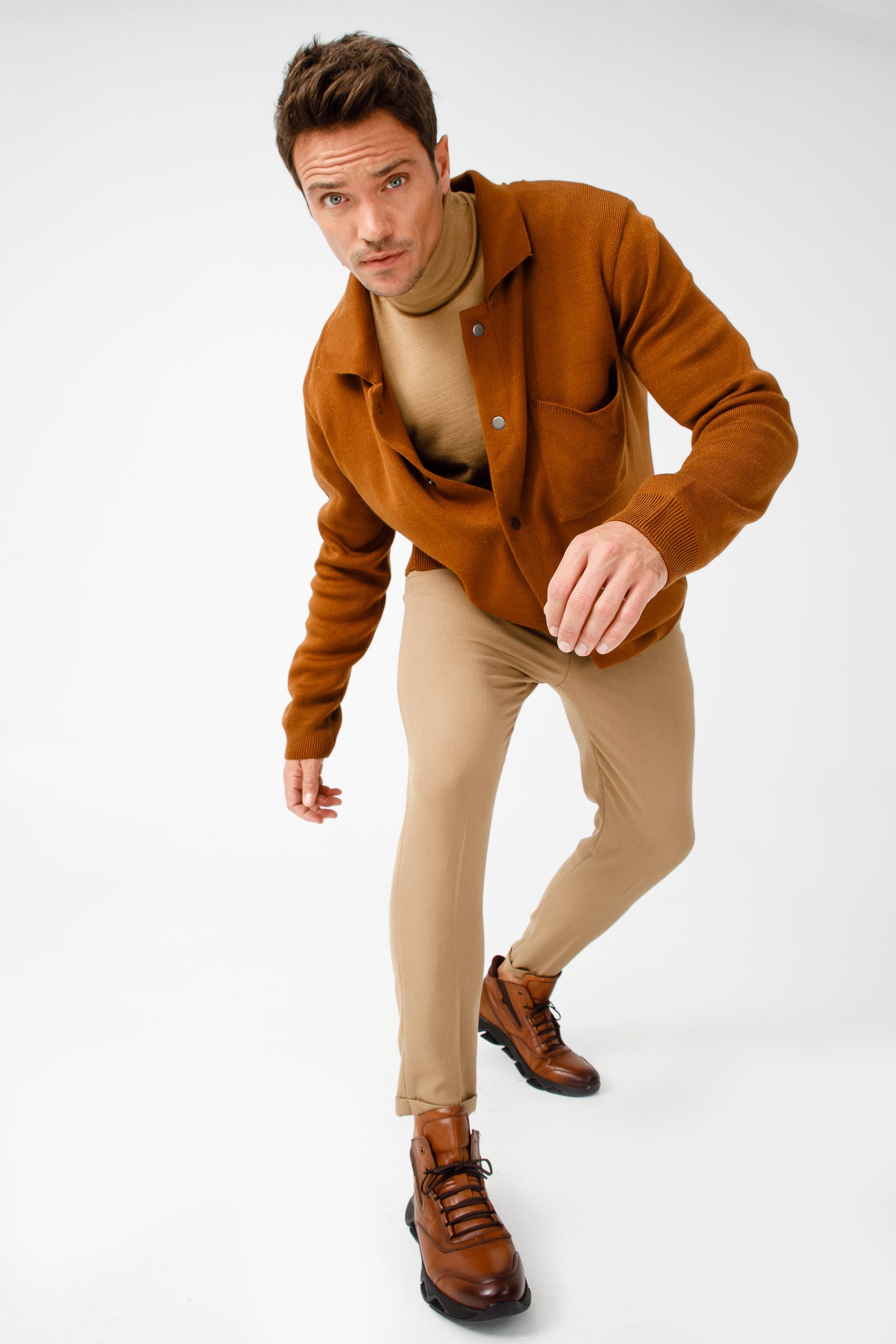 The Montana Tan Leather Casual Men Boot Final Sale!