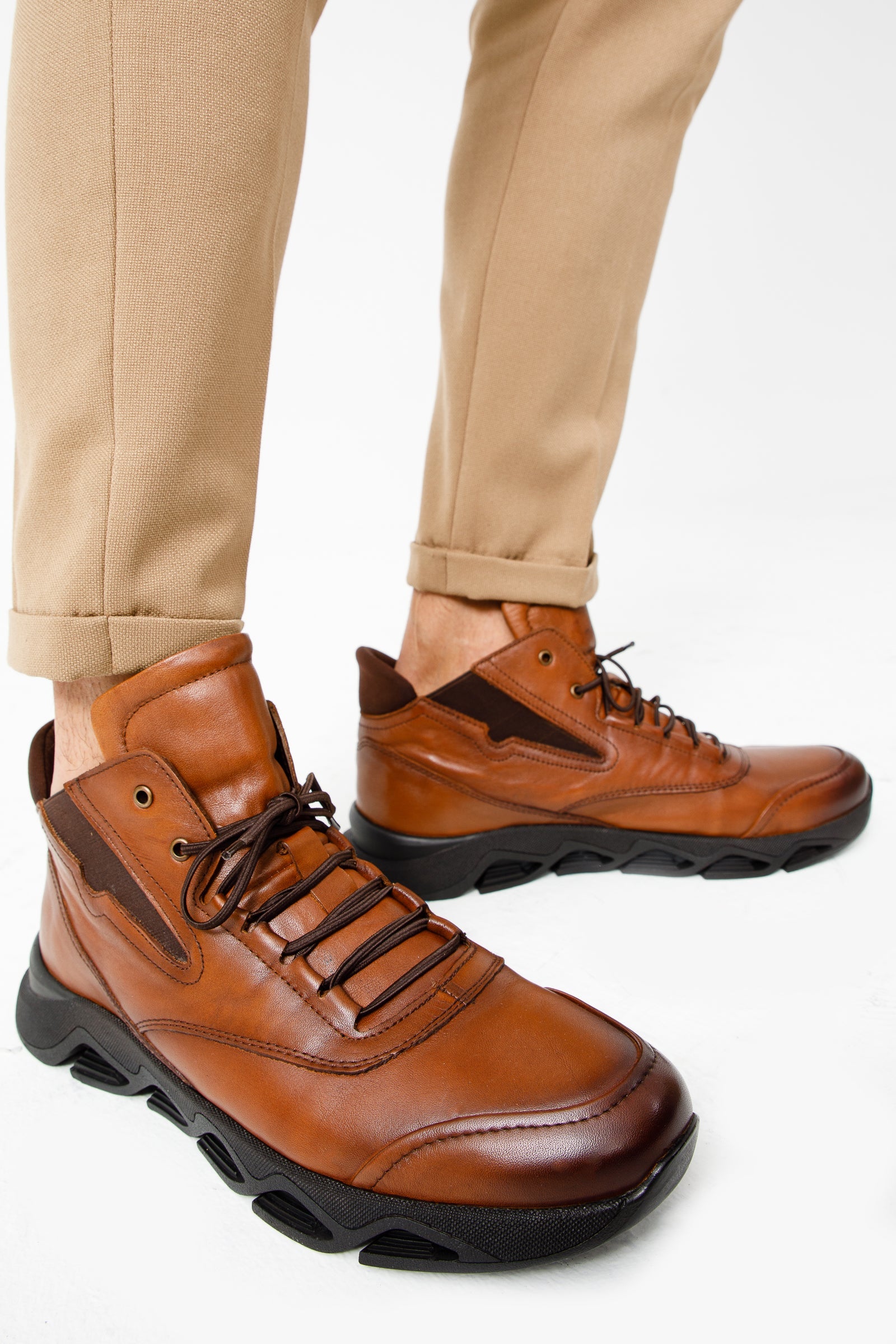 The Montana Tan Leather Casual Men Boot Final Sale!