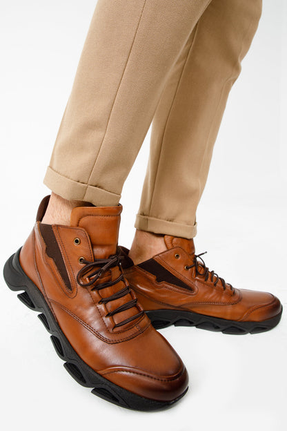 The Montana Tan Leather Casual Men Boot Final Sale!