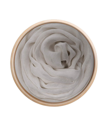 Innbamboo Bamboo Scarf Florence Italy Solid White 02 Bamboo Scarves by Mar Soreli – Don't Panic Shoes