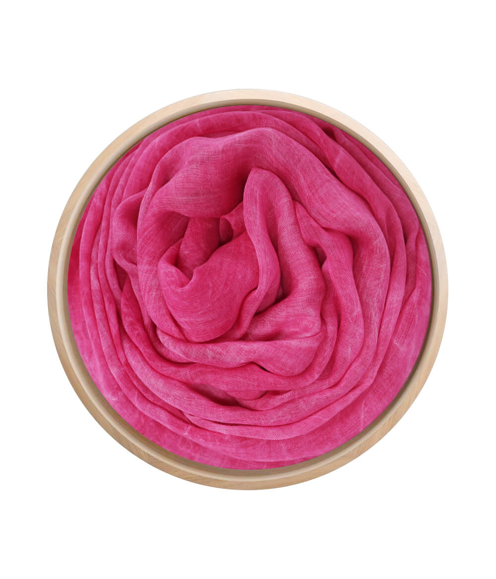 Innbamboo The Original Bamboo Scarf Solid Fuchsia 52 Bamboo Scarves by Mar Soreli – Don't Panic Shoes