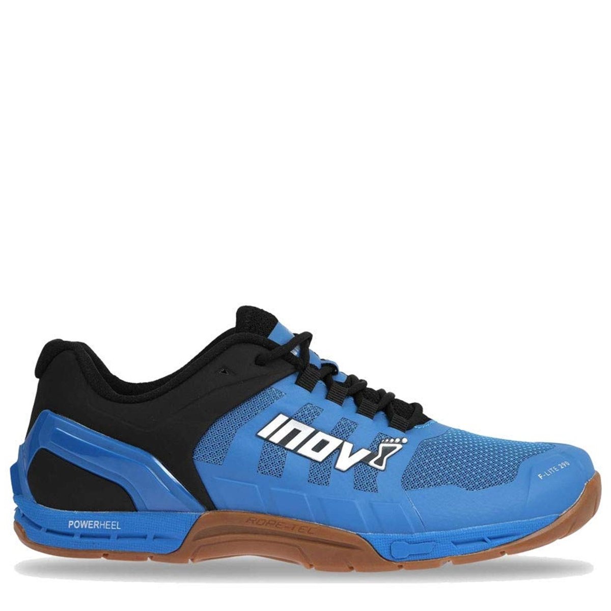 Inov 8 F Lite 290 Men’S Blue Black Lightweight Grip Stability Performance Training Shoe 000767 - Blbk - S - 01 Footwear by Inov - 8 – Don't Panic Shoes