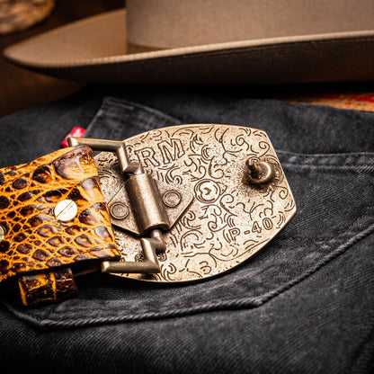 Iowa Belt Mustard Brown