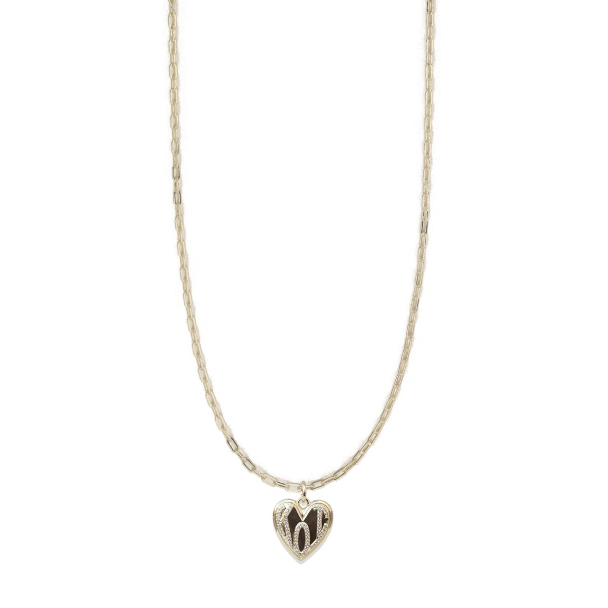 Iris Long Claiborne Necklace With Koi Heart Pendant Necklaces by Rahya Jewelry Design – Don't Panic Shoes