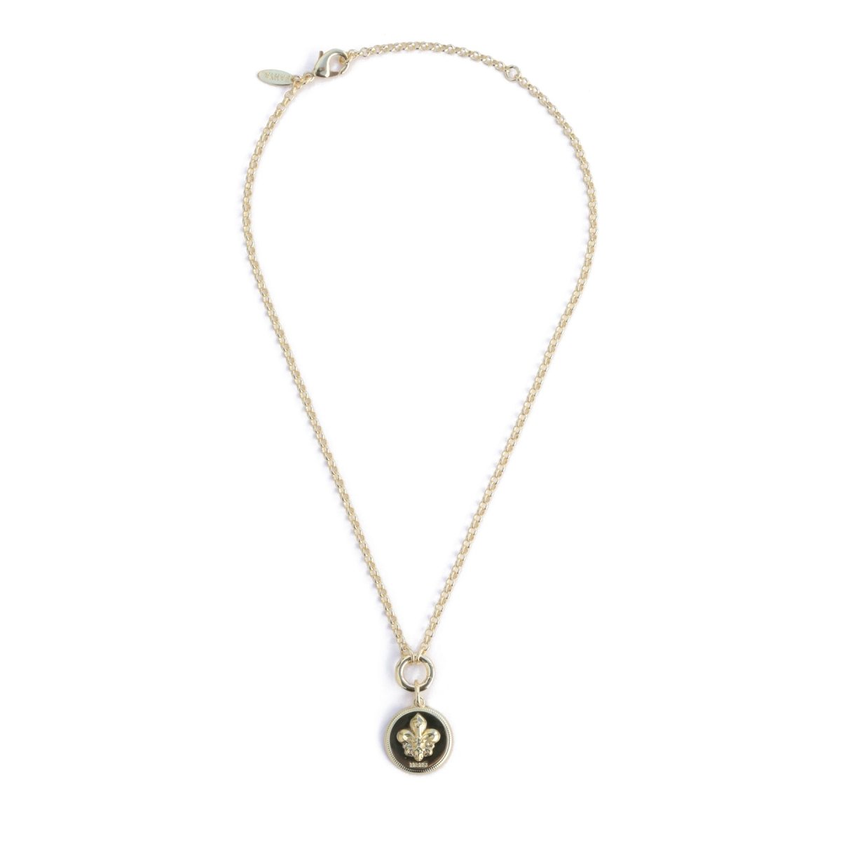 Iris Poydras Necklace With Mini St. Charles Pendant Necklaces by Rahya Jewelry Design – Don't Panic Shoes