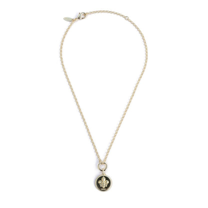 Iris Poydras Necklace With Mini St. Charles Pendant Necklaces by Rahya Jewelry Design – Don't Panic Shoes