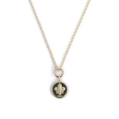 Iris Poydras Necklace With Mini St. Charles Pendant Necklaces by Rahya Jewelry Design – Don't Panic Shoes