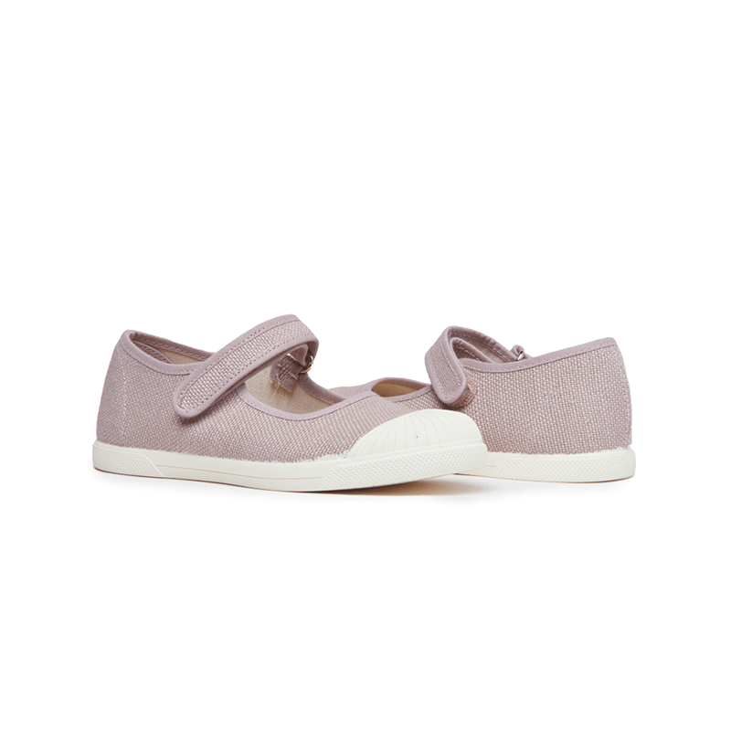 Isabel Lilac Adjustable Velcro Non Slip Rubber Captoe seasonal core SS by Childrenchic – Don't Panic Shoes