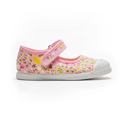 Isabel Pink Floral Adjustable Velcro Non Slip Rubber Shoes fashion by Childrenchic – Don't Panic Shoes