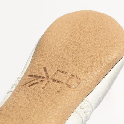 Ivory Lace Ballet Slipper Baby Shoe Ballet Slipper by Freshly Picked – Don't Panic Shoes