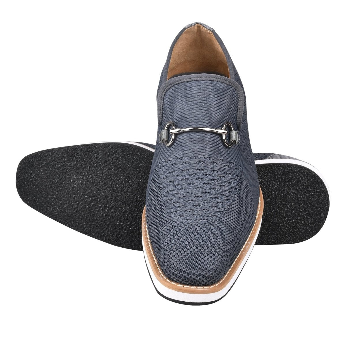 Jack Mens Leather Textile Casual Loafers Shoes by Libertyzeno – Don't Panic Shoes