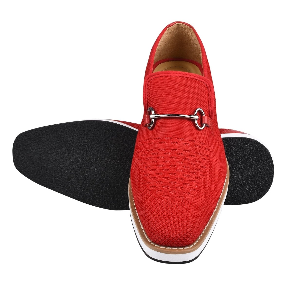 Jack Mens Leather Textile Casual Loafers Shoes by Libertyzeno – Don't Panic Shoes