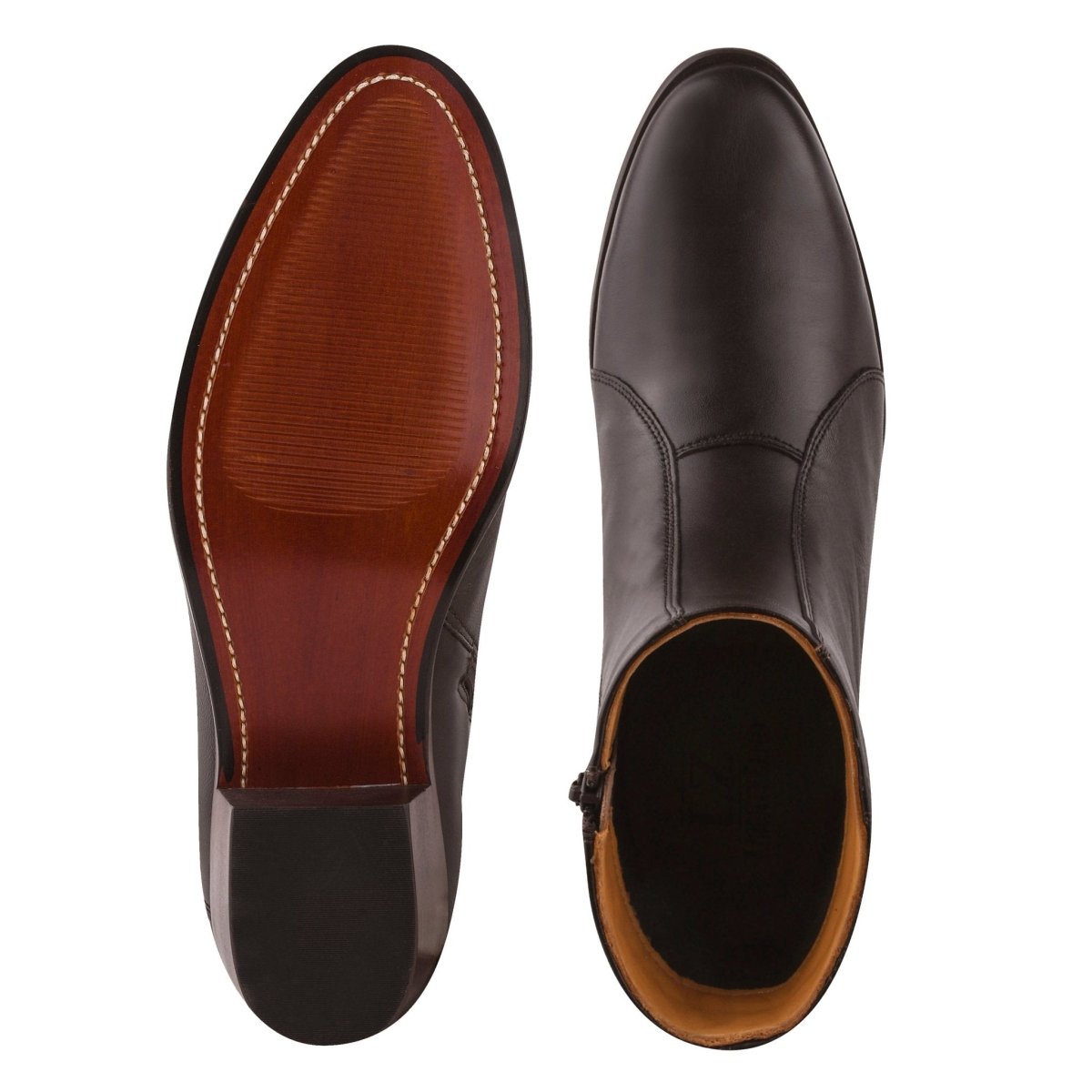 Jazzy Jackman Leather Ankle Length Boots For Men Boots by Libertyzeno – Don't Panic Shoes