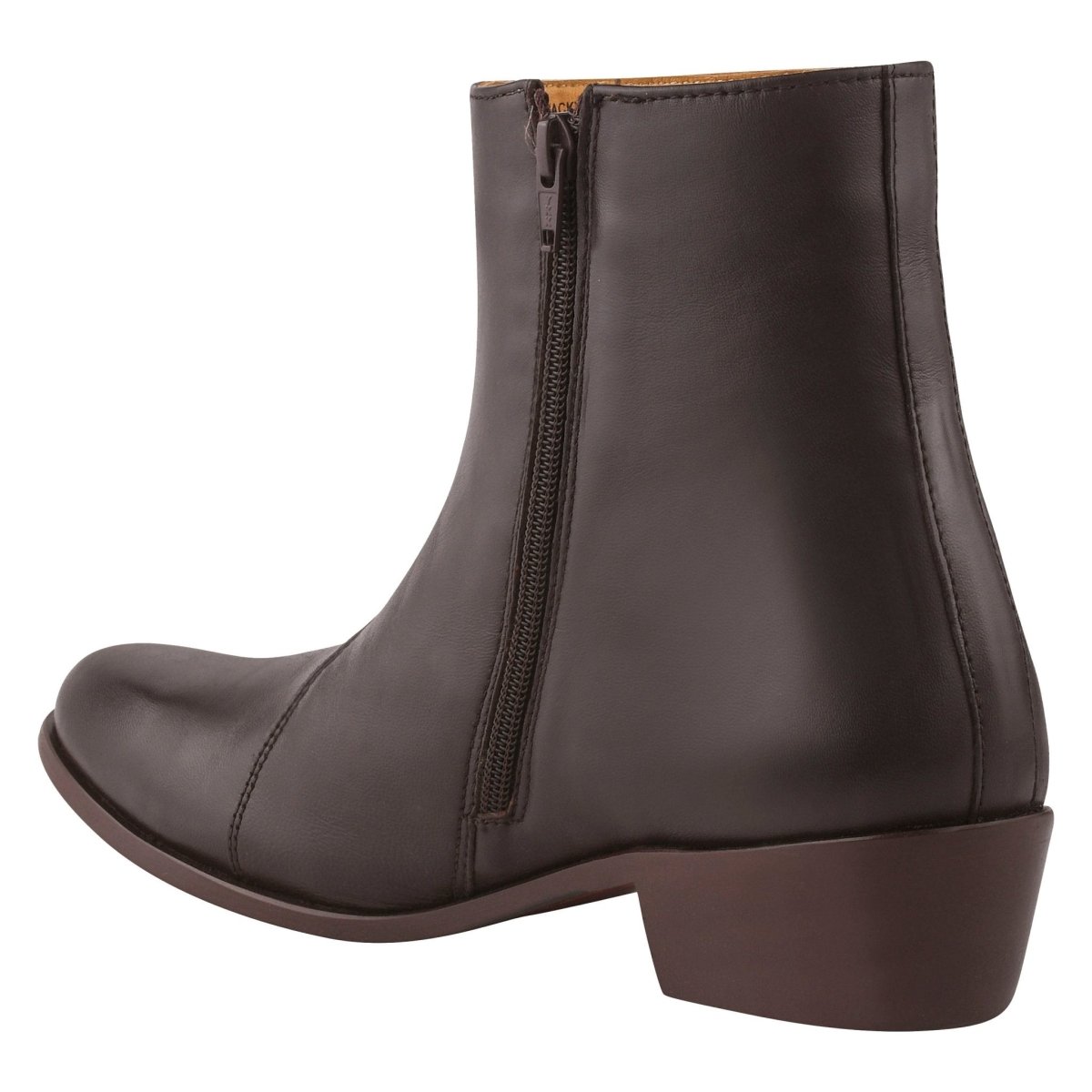 Jazzy Jackman Leather Ankle Length Boots For Men Boots by Libertyzeno – Don't Panic Shoes